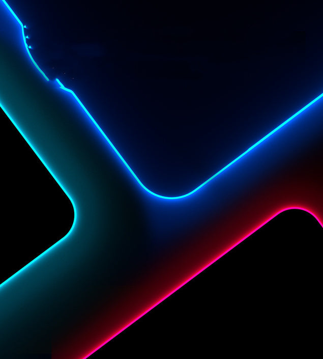 Wireless Charging RGB Mouse Pad, Luminous Mouse Pad, Soft Pad