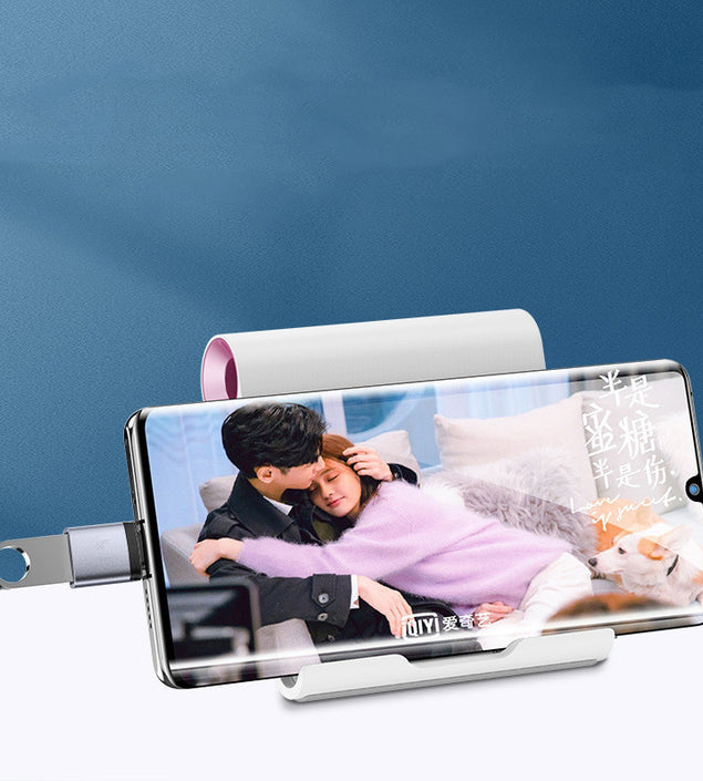 Type-C To USB Adapter OTG Keychain