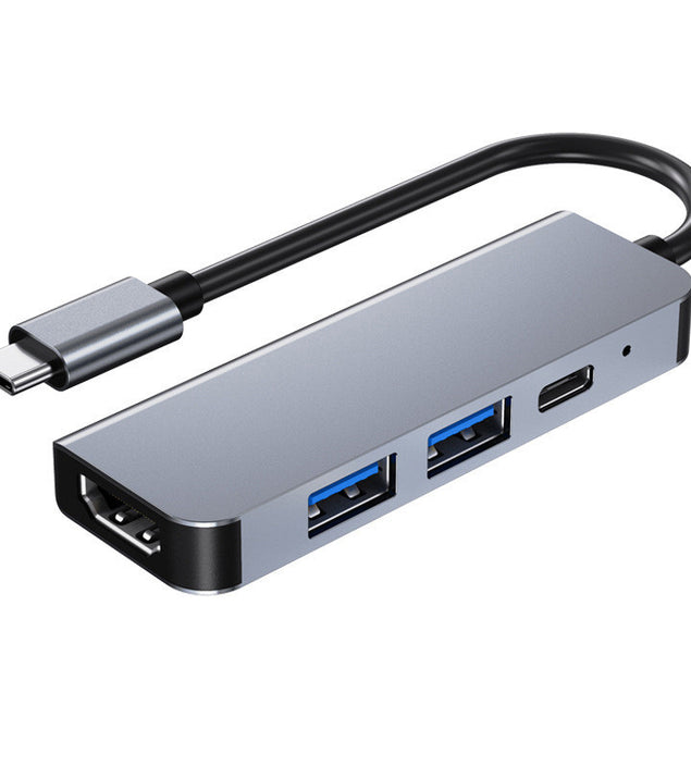 New Type-C Docking Station USB C Hub PD Fast Charging Four In One Hub 4K