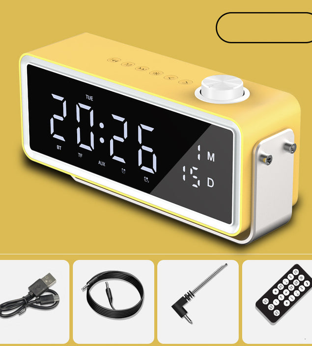 Smart alarm clock speaker